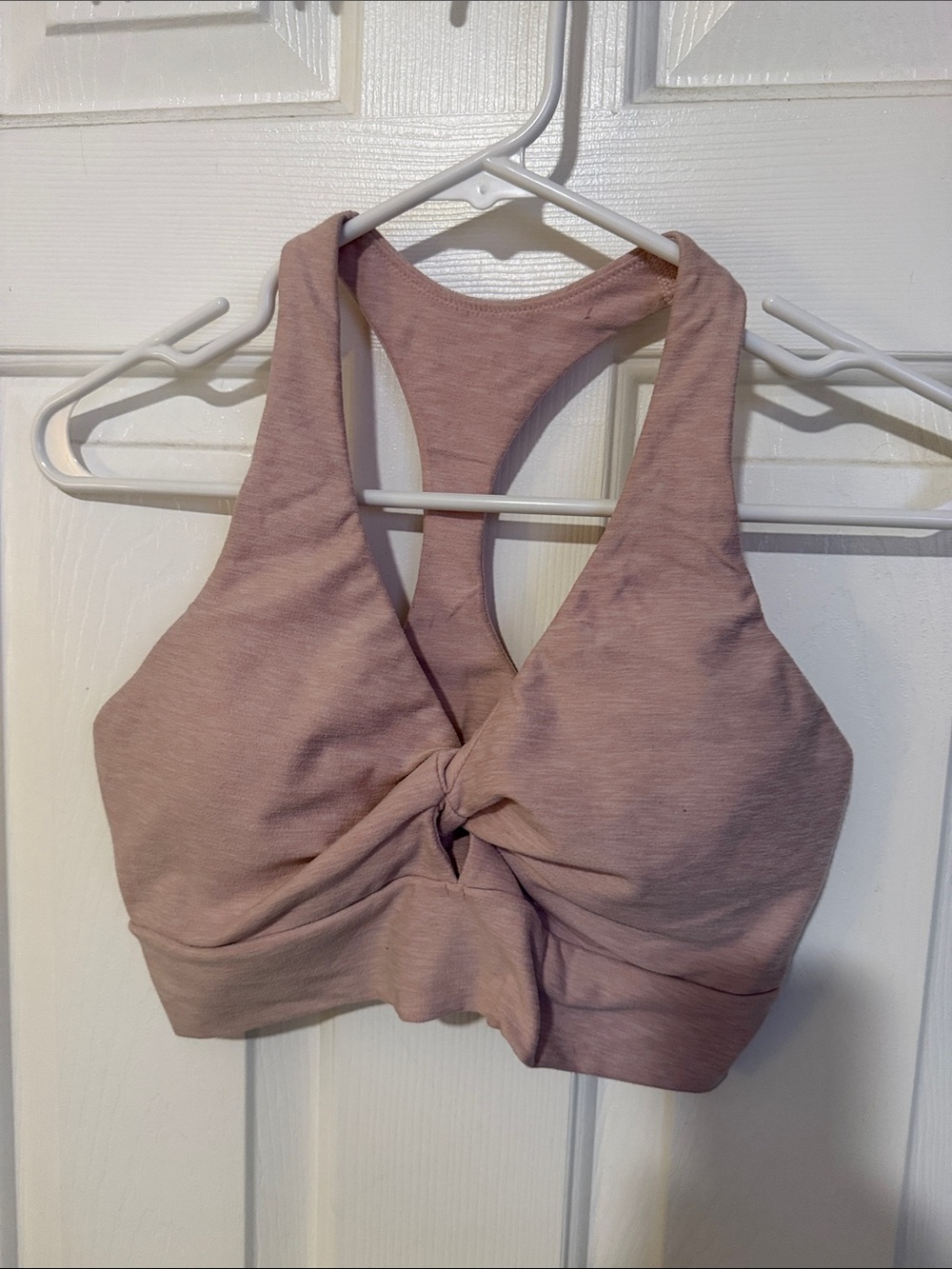 Victoria's Secret Mauve Twist-Front Racerback Bralette